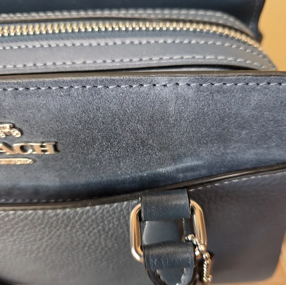 Coach mini darcie carryall in denim - Picture 3 of 6